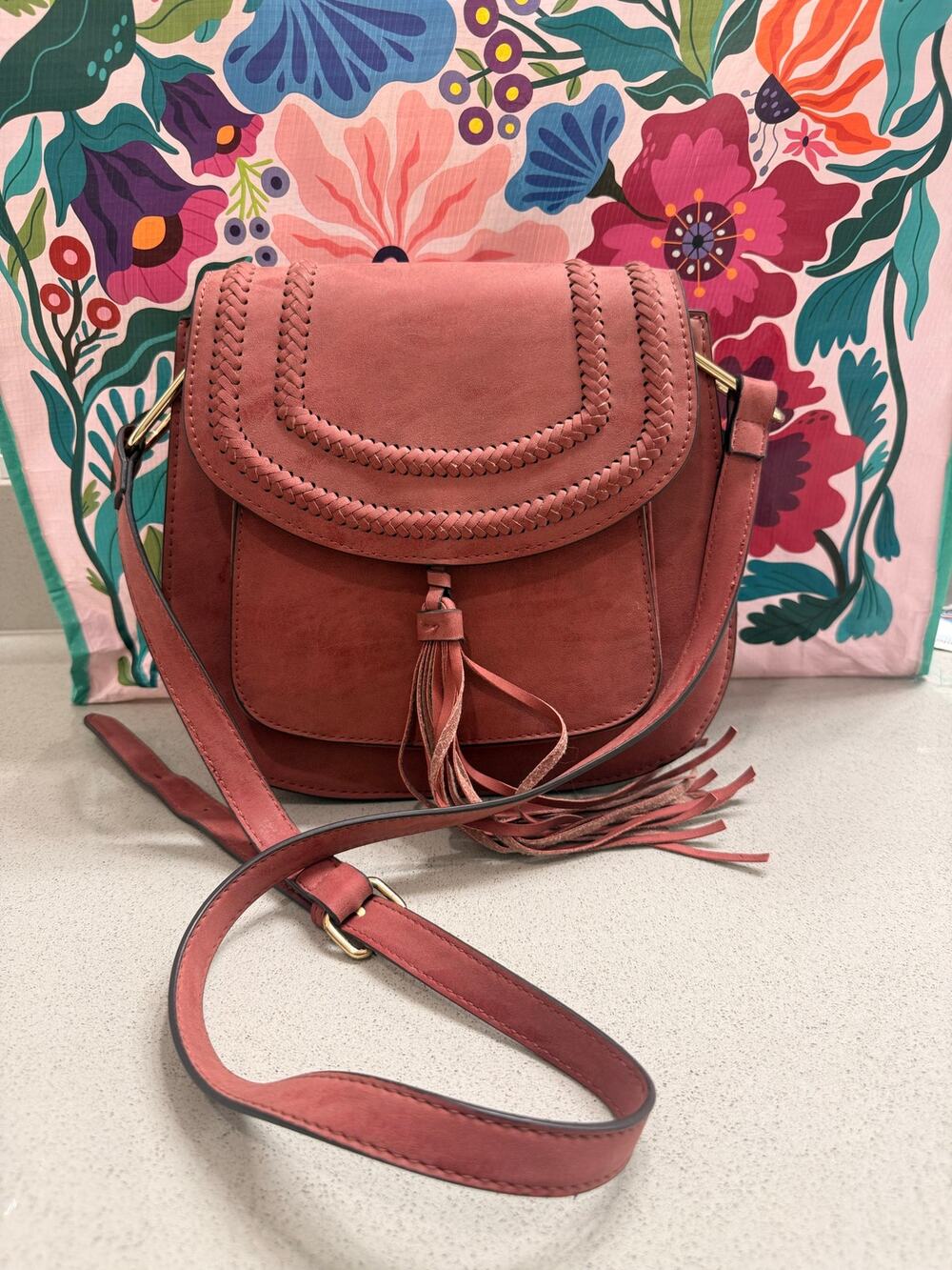 Western Pink Crossbody